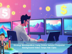 Strategi Mendapatkan Uang Online melalui Penjualan Background Video Tanpa Hak Cipta
