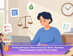 Strategi Mengatur Waktu Kerja Agar Bisnis Rumahan Tetap Seimbang Produktif Harian Stabil