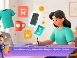 Cara Dapat Uang Online Dari Menjual Mockup Desain