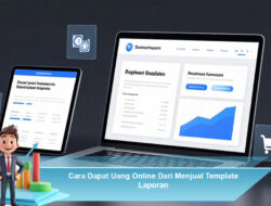 Cara Dapat Uang Online Dari Menjual Template Laporan