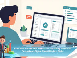 Freelance Side Hustle Berbasis Outsourcing Mikro dari Perusahaan Digital Global Modern Stabil