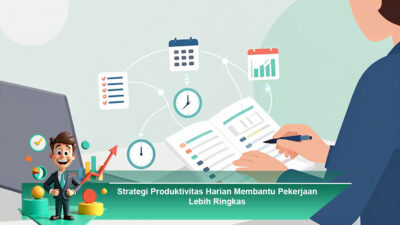 Strategi Produktivitas Harian Membantu Pekerjaan Lebih Ringkas