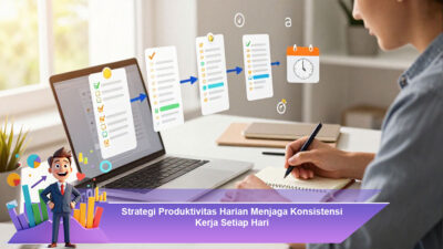 Strategi Produktivitas Harian Menjaga Konsistensi Kerja Setiap Hari
