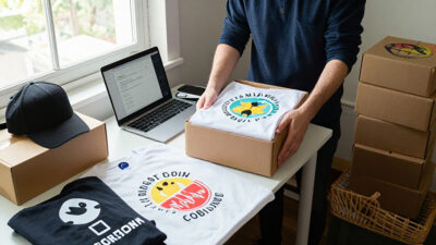 Ide Bisnis Jualan Topi dan Kaos Sablon Satuan dengan Sistem Dropship